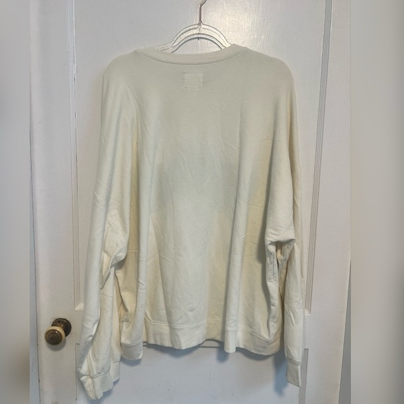 Anthropologie Electric & Rose Atlas Vybe Sweatshirt in Whisper $148 Size XL - Picture 5 of 5